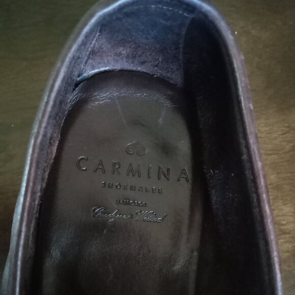 Carmina mens UNLINED PENNY LOAFERS UK 7 US 8 Brown 80730 SINEU main image 10